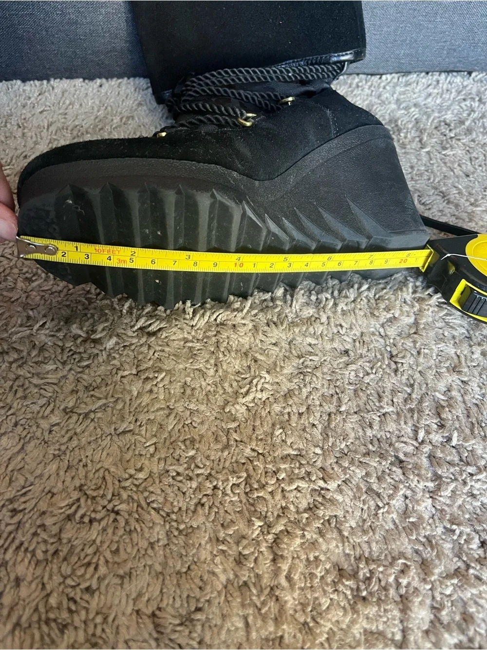 Coach wedge boots